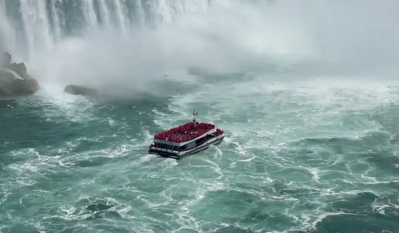Niagara Falls Boat Tour in Canada